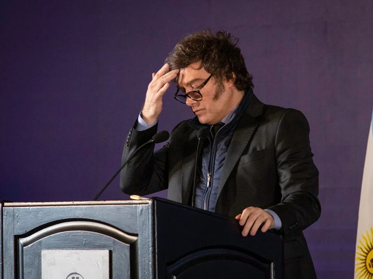 El presidente Javier Milei atravesó una de las peores semanas desde que inició su gobierno