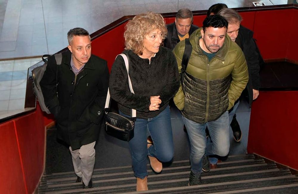 Paritarias de la Salud. Ampros acordó bajar la propuesta a las bases y el martes próximo responderá. Foto: Orlando Pelichotti / Los Andes