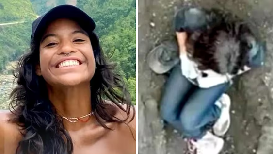 Juliana Marins (26), la joven turista brasileña que cayó dentro del voclán Rinjani durante una excursión en Indonesia.