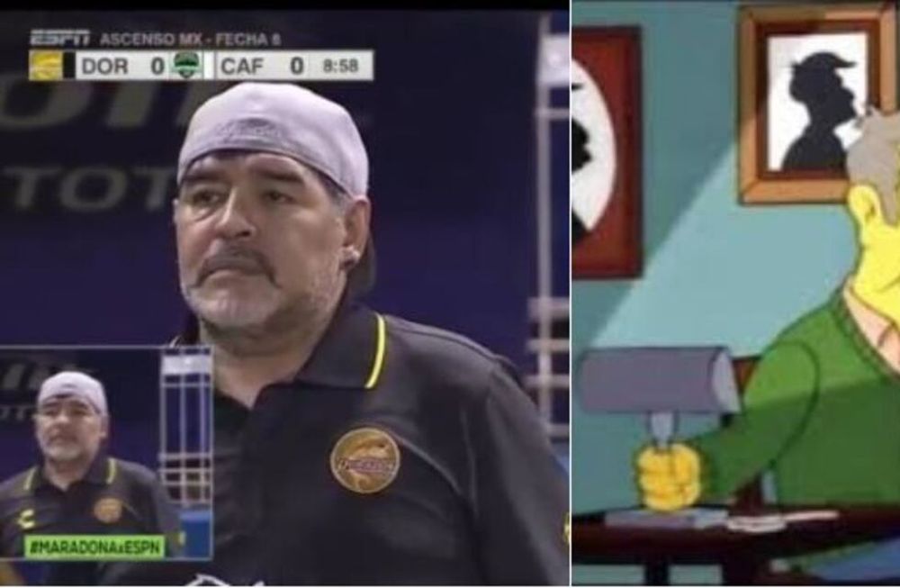 No podían faltar: los mejores memes tras el debut de Maradona en Dorados