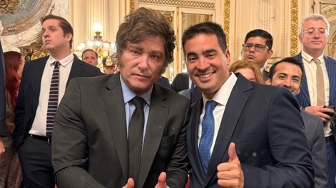 Los Andes | Javier Milei - Adrián Ravier