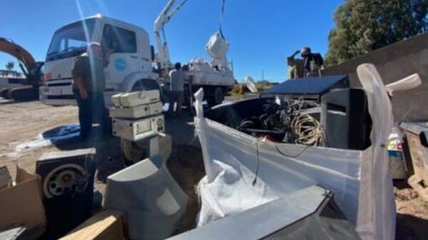 Se realizó una nueva campaña de recolección de residuos tecnológicos