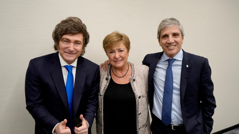 Luego de la reunión con Milei, Georgieva dijo que lo que está haciendo Argentina es muy significativo