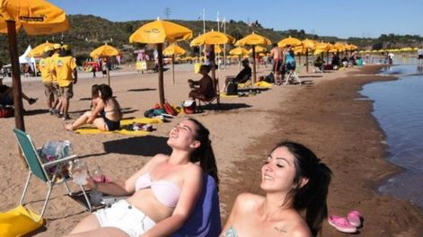 Luján Playa, uno de los sitios para veranear en Mendoza - Archivo Los Andes