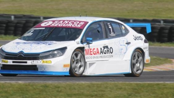 El uruguayo Aramendia festejó en el TC2000
