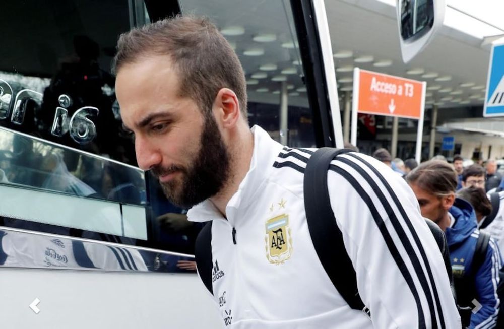 Higuaín se sumó a la Selección: Tengo la ilusión de hacer un gran mundial