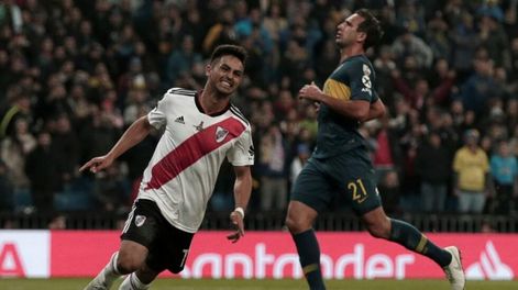 Gonzalo Martínez se sumó a la lista de lesionados en River. / Gentileza.