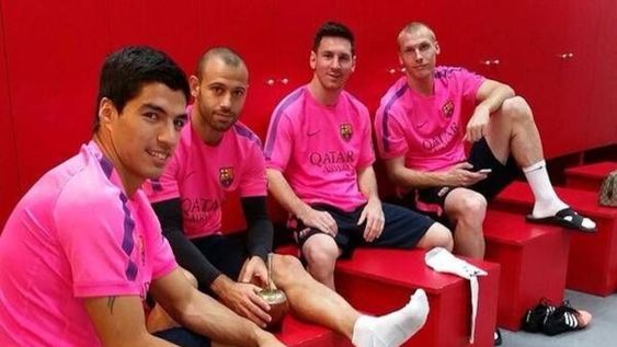 Tras el récord, la Pulga fue a entrenarse y subió una foto a la web