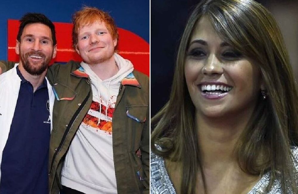El mensaje especial que Ed Sheeran le mandó a Antonela Roccuzzo