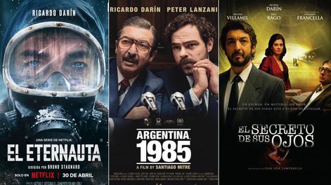 Películas y series de Ricardo Darín