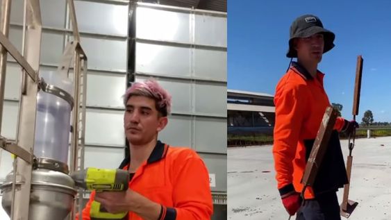 Francisco ha tenido al menos un trabajo por mes. Asegura que, para él, es divertido porque hacés tareas que nunca imaginaste que ibas a hacer. Foto: Captura video