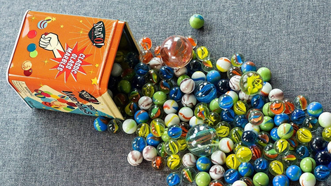 Reciclaje de canicas en casa, paso a paso