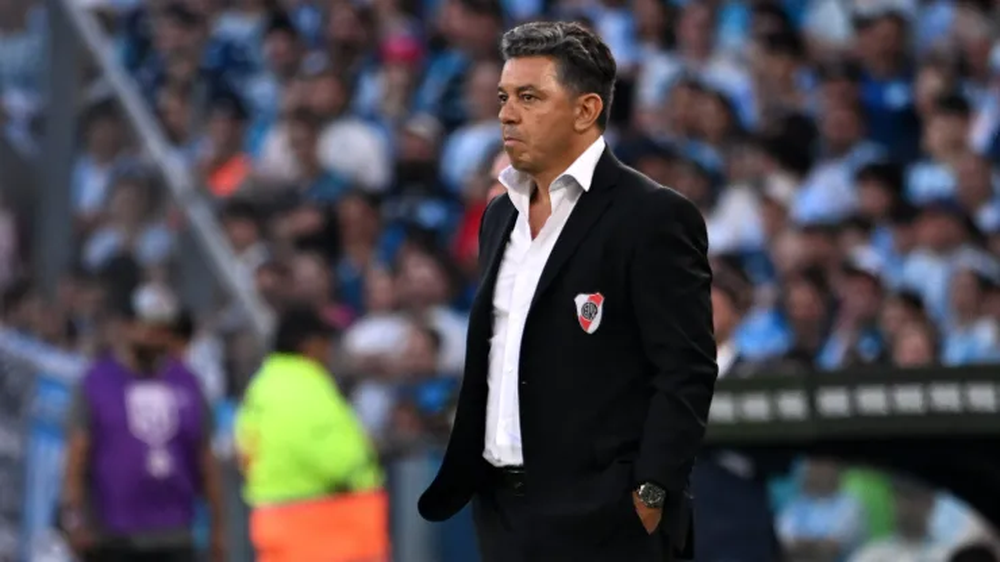 Una nueva frustración del equipo de Gallardo. El entrenador se mostró autocrítico durante la conferencia.