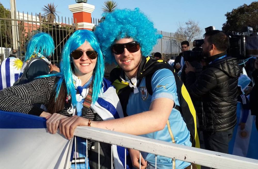 Copa América: todo el color de la previa de Argentina-Uruguay en La Serena