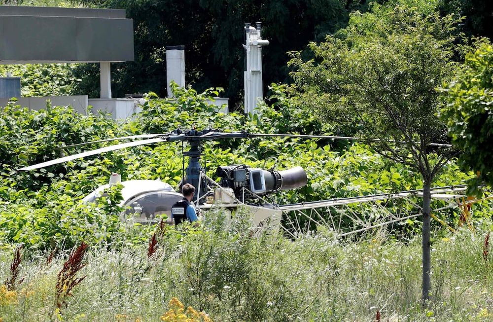 De película: un preso francés se escapó de la cárcel en helicóptero