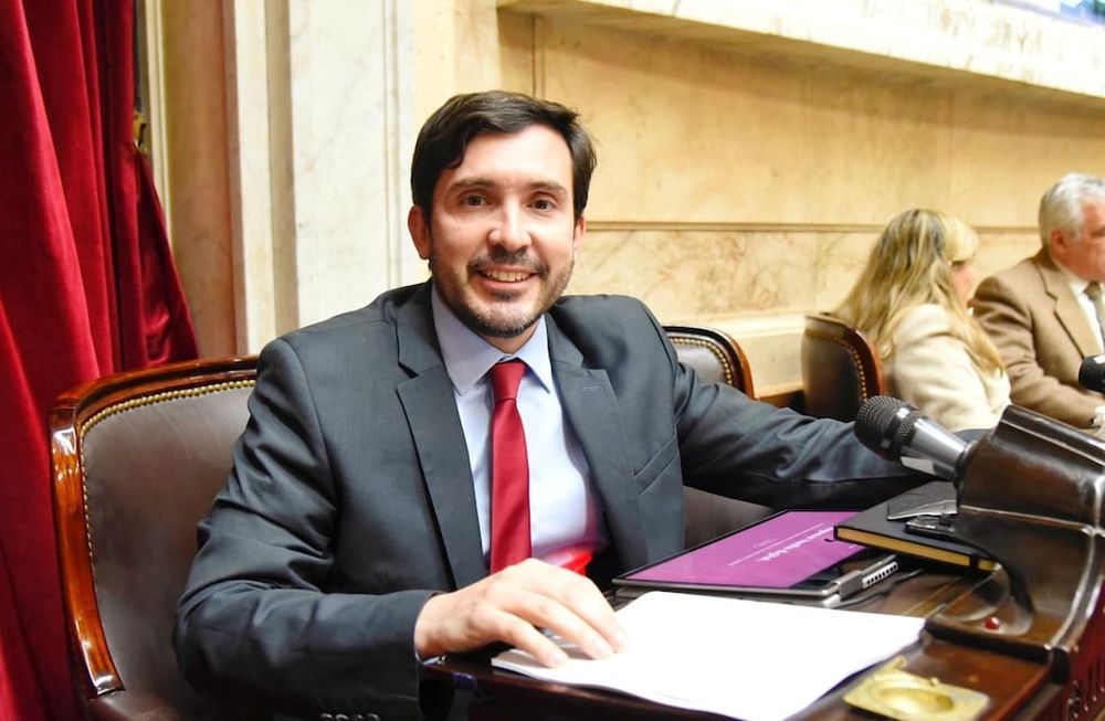 El diputado de la UCR Martín Arjol es uno de los cinco radicales que cambiaron el voto y rechazaron el proyecto de ley de movilidad jubilatoria.