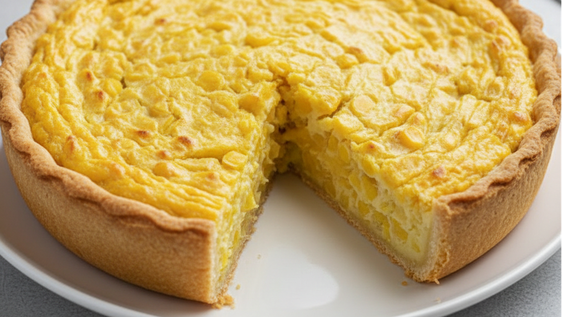 Esta tarta cremosa es rendidora y está repleta de sabor.