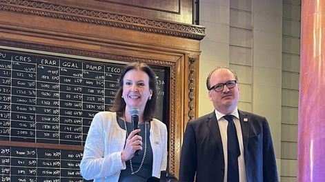 Los Andes | Diana Mondino confirmó que la Argentina firmará el ingreso a la OCDE. (Foto: Twitter/@agusantonetti).