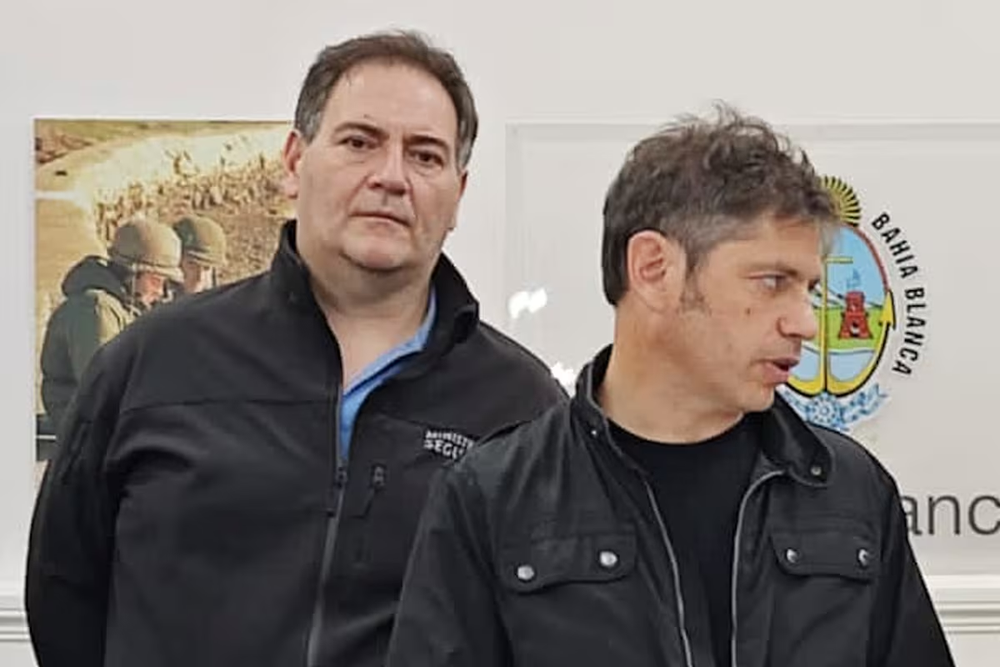 Javier Alonso, ministro de Seguridad de la provincia de Buenos Aires (Gentileza)