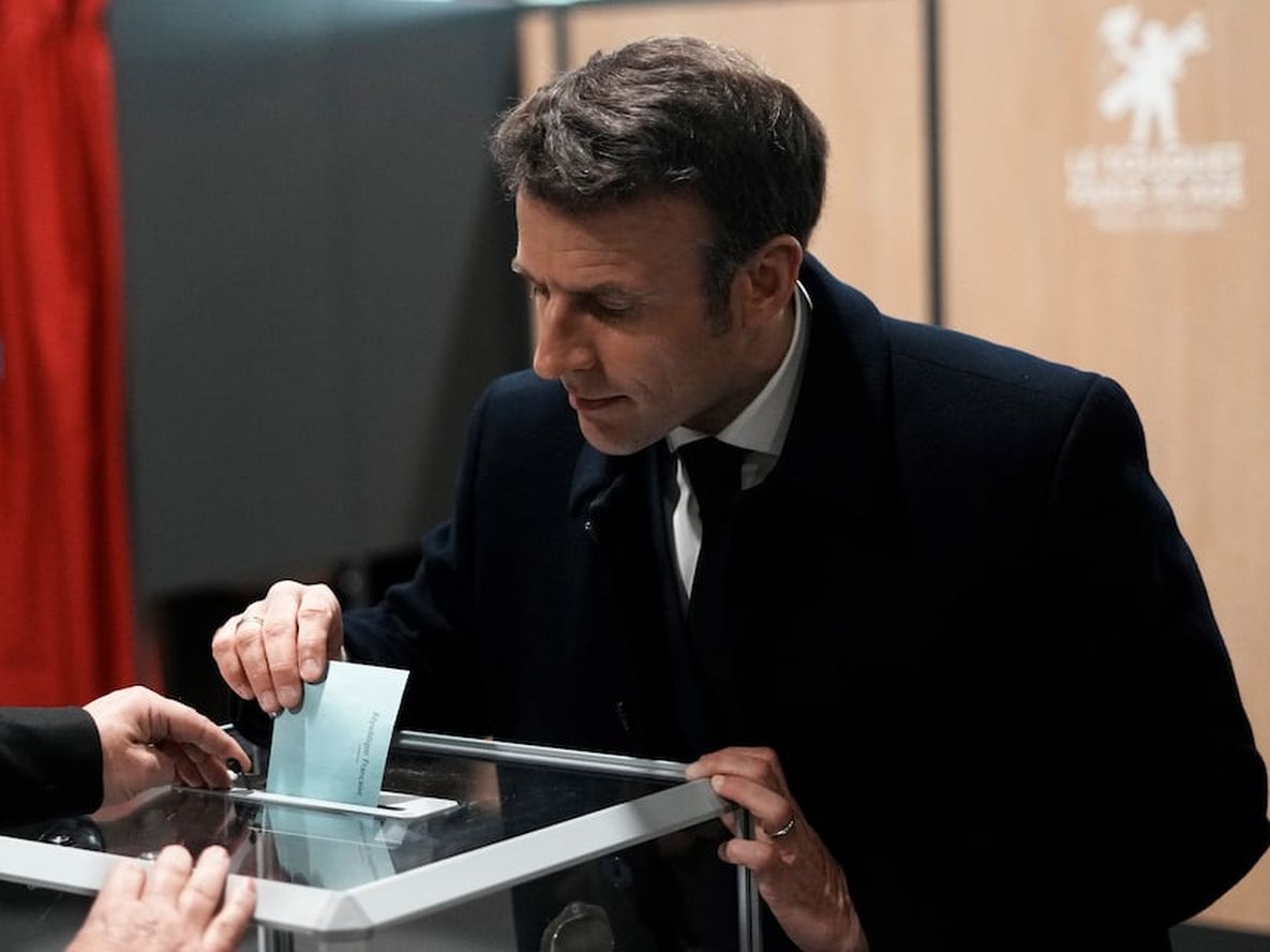 Emmanuel Macron y Merine Le Pen competirán en segunda vuelta.
