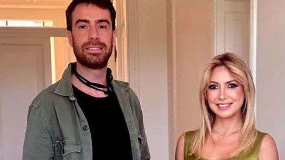 Federico Abraham y Fabiola Yáñez. Afirman que el peluquero de 33 años habría sido quien filtró la foto de la fiesta clandestina en Olivos. - Gentileza