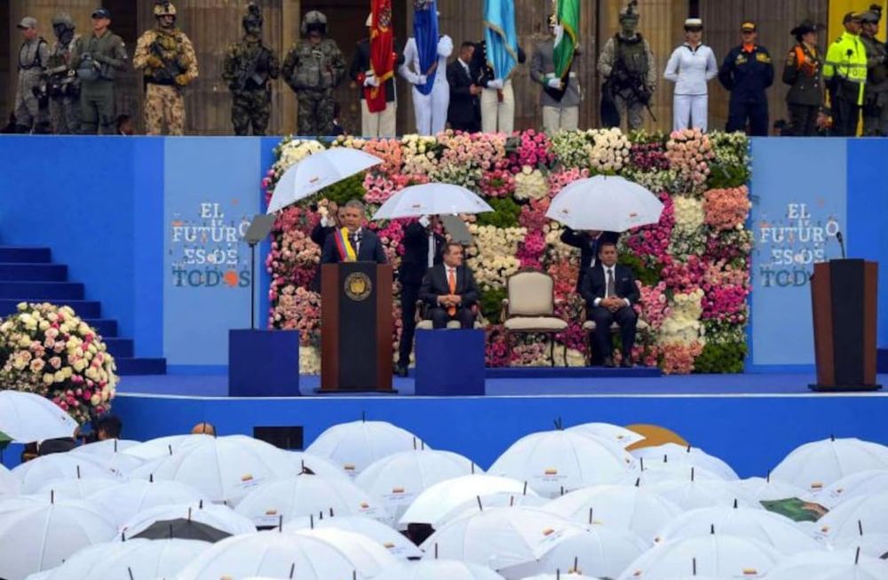 En Colombia asumió Duque y anunció cambios al tratado de paz