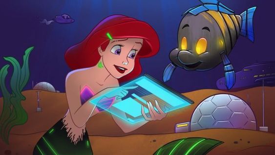 Disney en el futuro: un artista diseñó como se verían los personajes favoritos en años luz