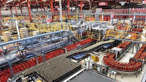 Coca Cola Andina instalará una nueva línea de producción en Mendoza.