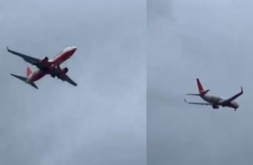 El jueves 29 de agosto un avión de Jeju Air, una aerolínea surcoreana, abortó su aterrizaje en el aeropuerto de Fukuoka, en Japón, debido a los fuertes vientos del tifón Shanshan.