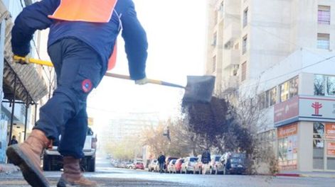Algunas zonas de Neuquén presentaron -5 grados en los últimos días. Foto: Gentileza Diario 10 Digital