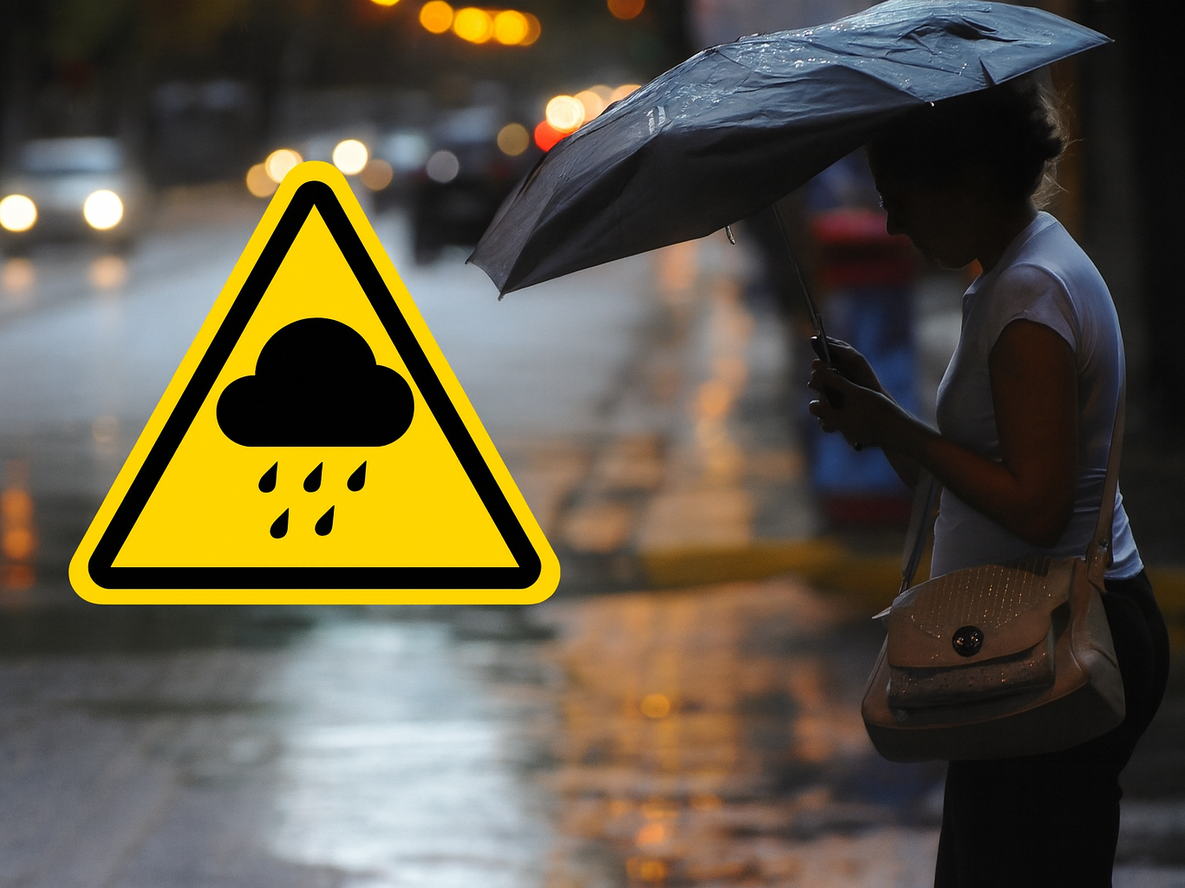 Alerta amarilla de tormentas para este sábado y domingo en zonas de la provincia.&nbsp; &nbsp;