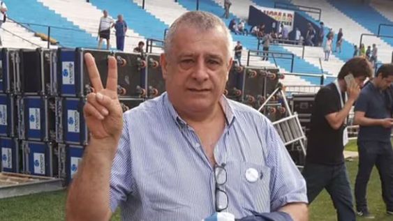 Edgardo Llano tiene 6a años, es líder de la Asociación del Personal Aeronáutico (APA) y dirigente de la CTA de los Trabajadores. Foto: Gentileza.