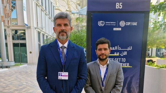 Invitado por Bloomberg, Ulpiano Suarez participó de la COP 28