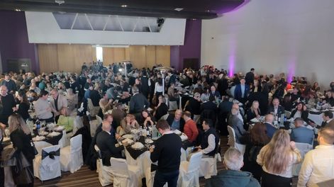 La Cámara de Comercio, Industria y Agricultura de San Martín celebró su 75 anivesario ante 500 personas y pidieron mejoras en la Ruta 7 y otras obras.