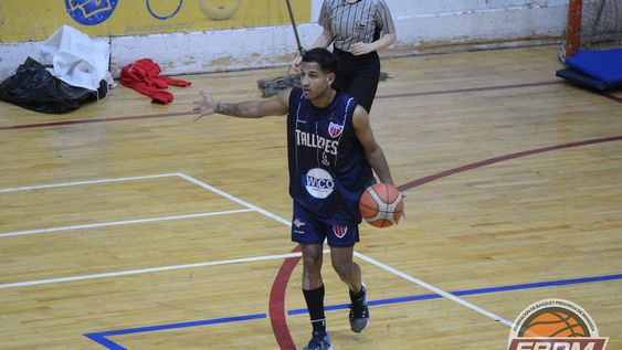 Harwin Pérez, hombre clave en el último cuarto de Andes Talleres con dos triples.&nbsp;