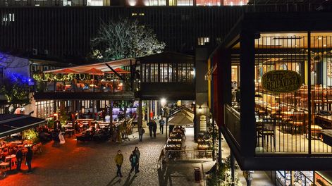 Barrio Bellavista en Santiago de Chile