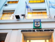 La sede de la AFA en calle Viamonte.