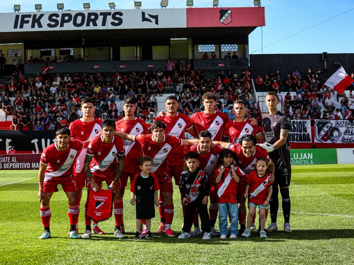 Un entretenido primer tiempo disputaron Deportivo Maipú y Gimnasia de Jujuy