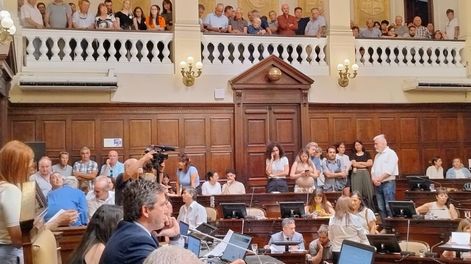 Productores de Fecovita llegaron a la Legislatura para pedir celeridad a la Justicia. Los Andes