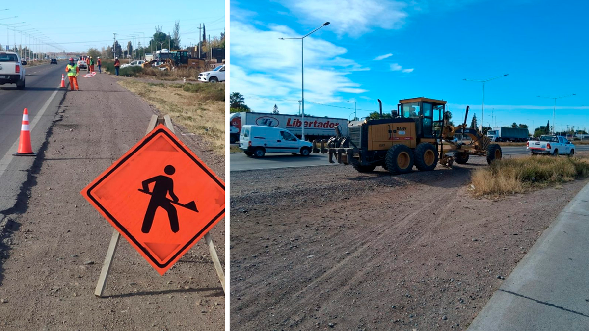 Acceso Este: ya trabajan las máquinas en una de las obras viales más importantes de Mendoza