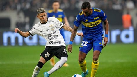 Sebastián Villa ya trabaja a la par de sus compañeros y podría jugar el próximo domingo ante Newells. / Gentileza.