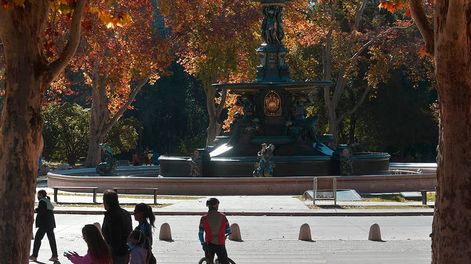 Parque General San Martín Foto: Los Andes
