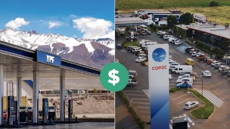 Precios de la nafta y el gasoil en Argentina y Chile (diciembre de 2024)