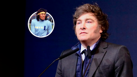 Adiós colega: Javier Milei despidió a Hugo Gatti.