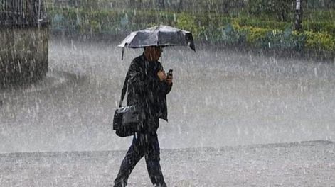 Continúa el tiempo inestable con lluvias y tormentas en toda la provincia