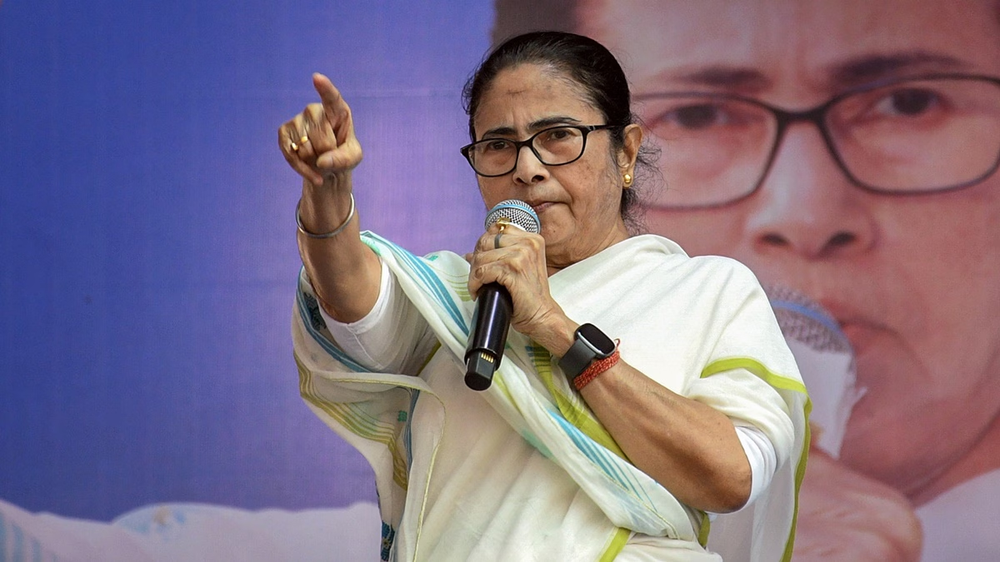 Mamata Banerjee, principal ministra de Bengala Occidental.