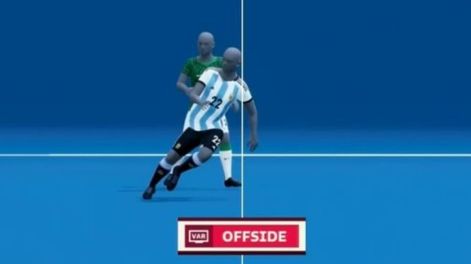 El VAR automático intervino en el encuentro entre Argentina y Arabia Saudita