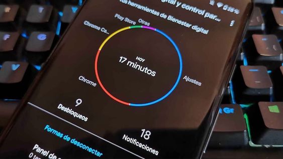 Android ofrece a sus usuarios herramientas para controlar y limitar el tiempo de uso del celular.