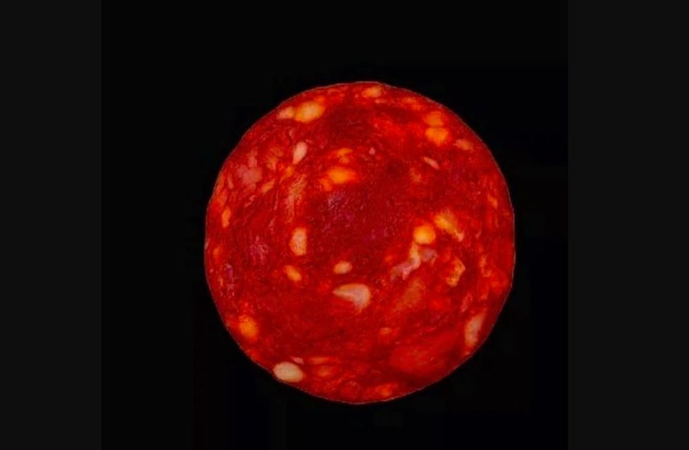 Un reconocido físico europeo engañó a toda la comunidad: compartió una imagen de una lonja de un embutido como si fuera el próximo astro Centauri.