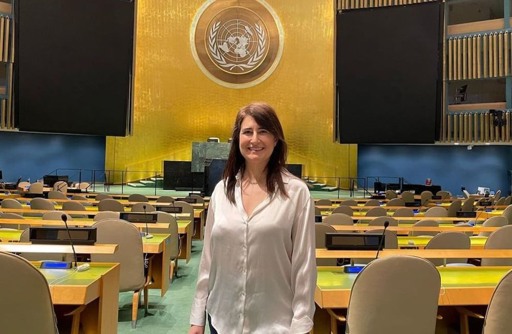 La artista mendocina convocada por la ONU en la asamblea del Día Internacional de la Mujer